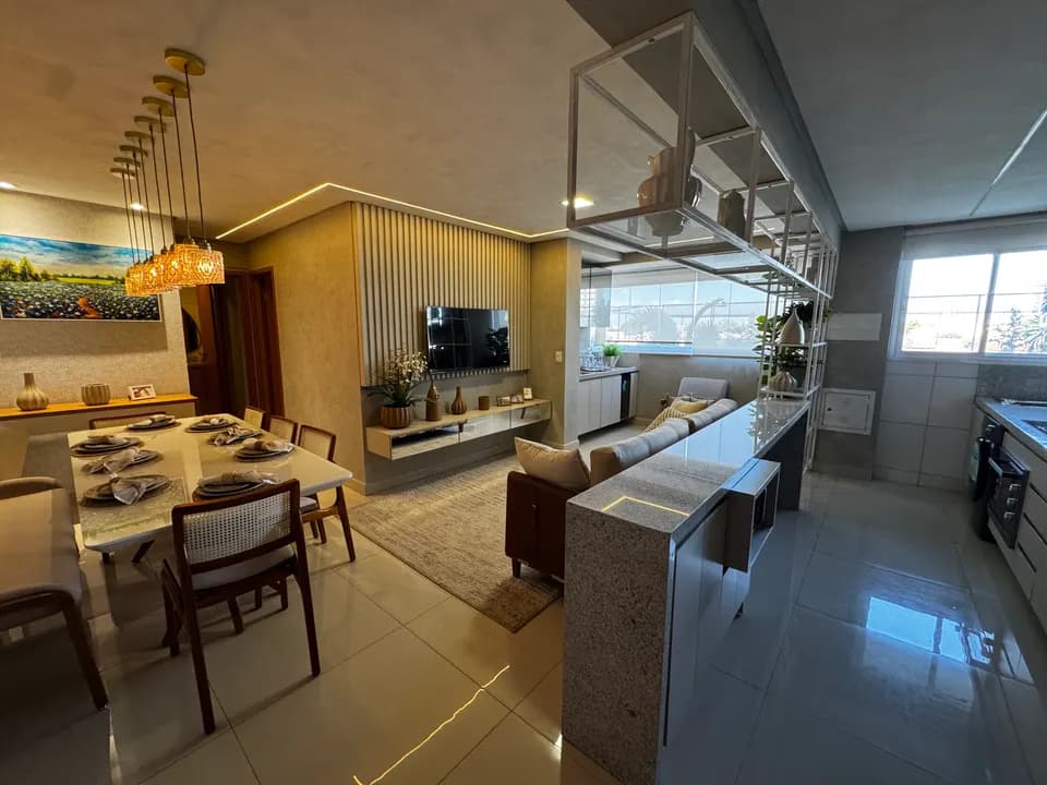 Apartamento 2 quartos 1 suíte Maior lazer da região